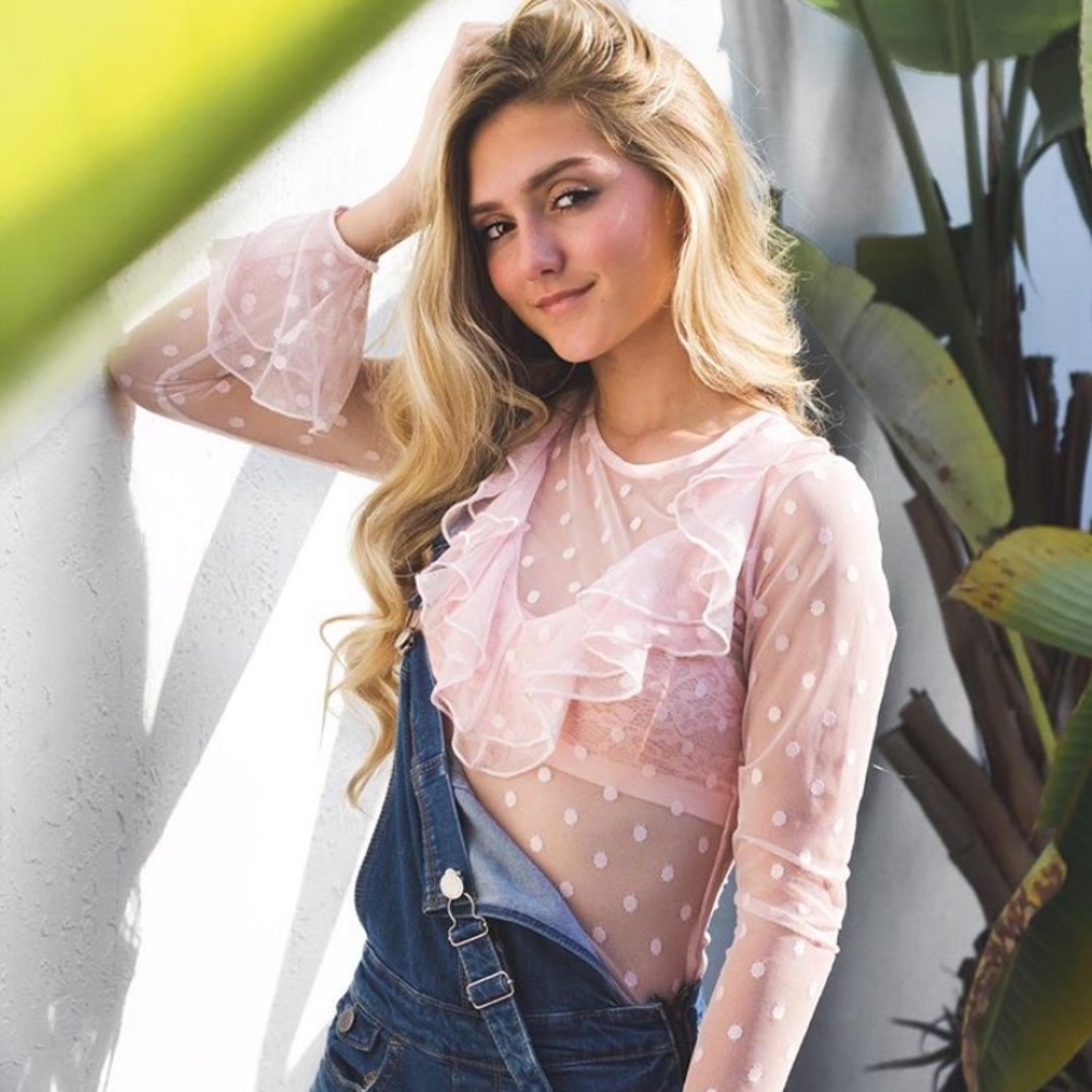 Sheer top